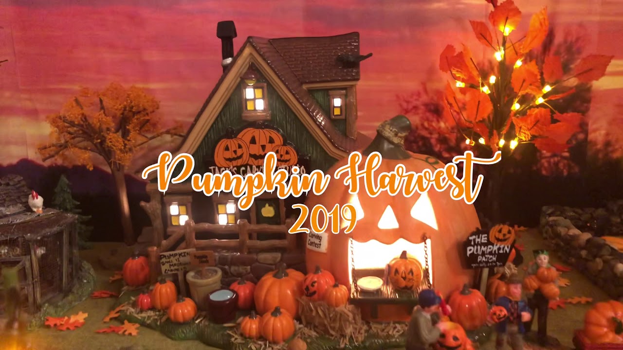 Lemax 2019 Spooky Town Video Contest Display Entry “Pumpkin Harvest”