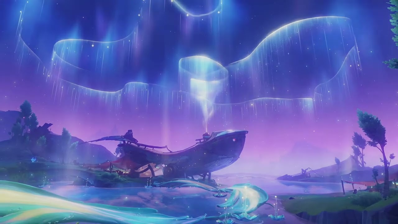 Lempo Isle Soundtracks - Blue Amber Lake Area | Genshin Impact OST 