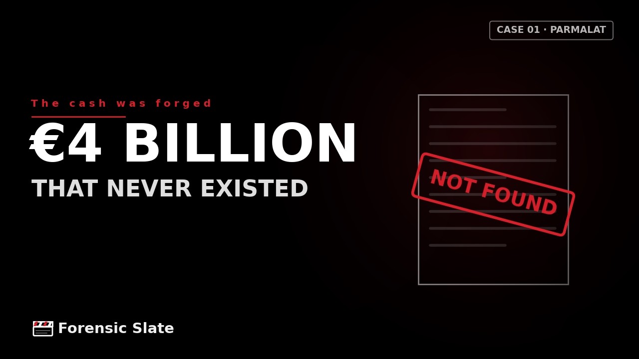 The Four Billion Euros That Never Existed | Parmalat
