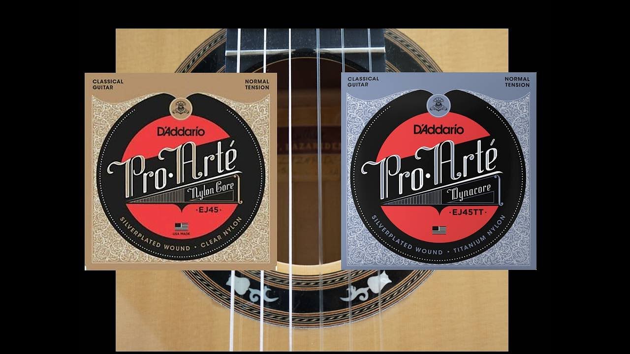 D' Addario EJ45 VS D' Addario EJ45TT (Dynacore basses - Titanium trebles)