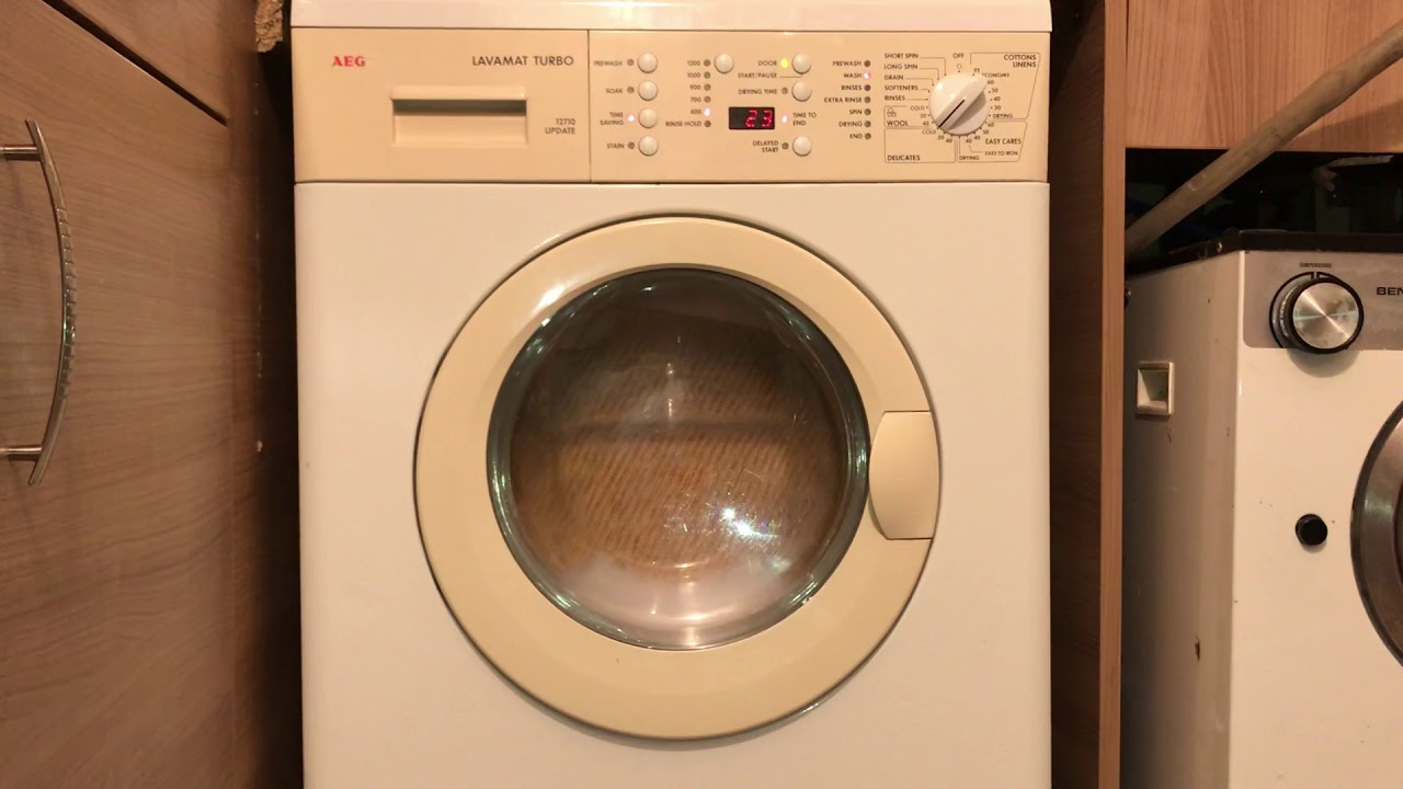 AEG Lavamat Turbo 12710 Update: Delicate Cold Time Saver