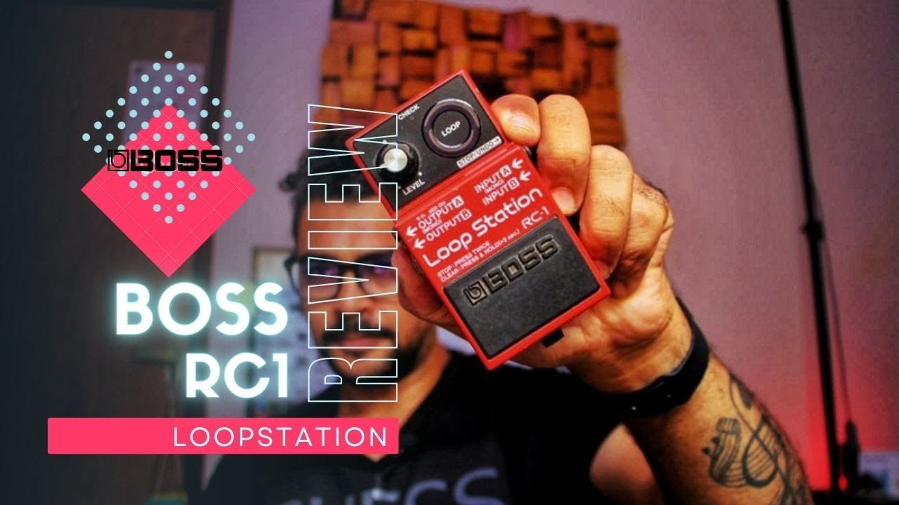 Pedal Boss Rc1 (Loopstation)