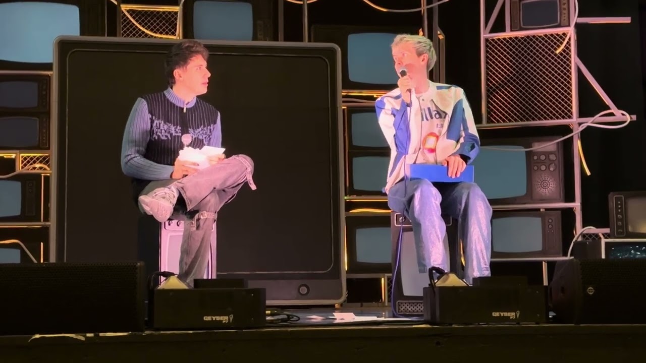 Dan and Phil ‘Terrible Influence’ pre-show Q&A Cardiff N2