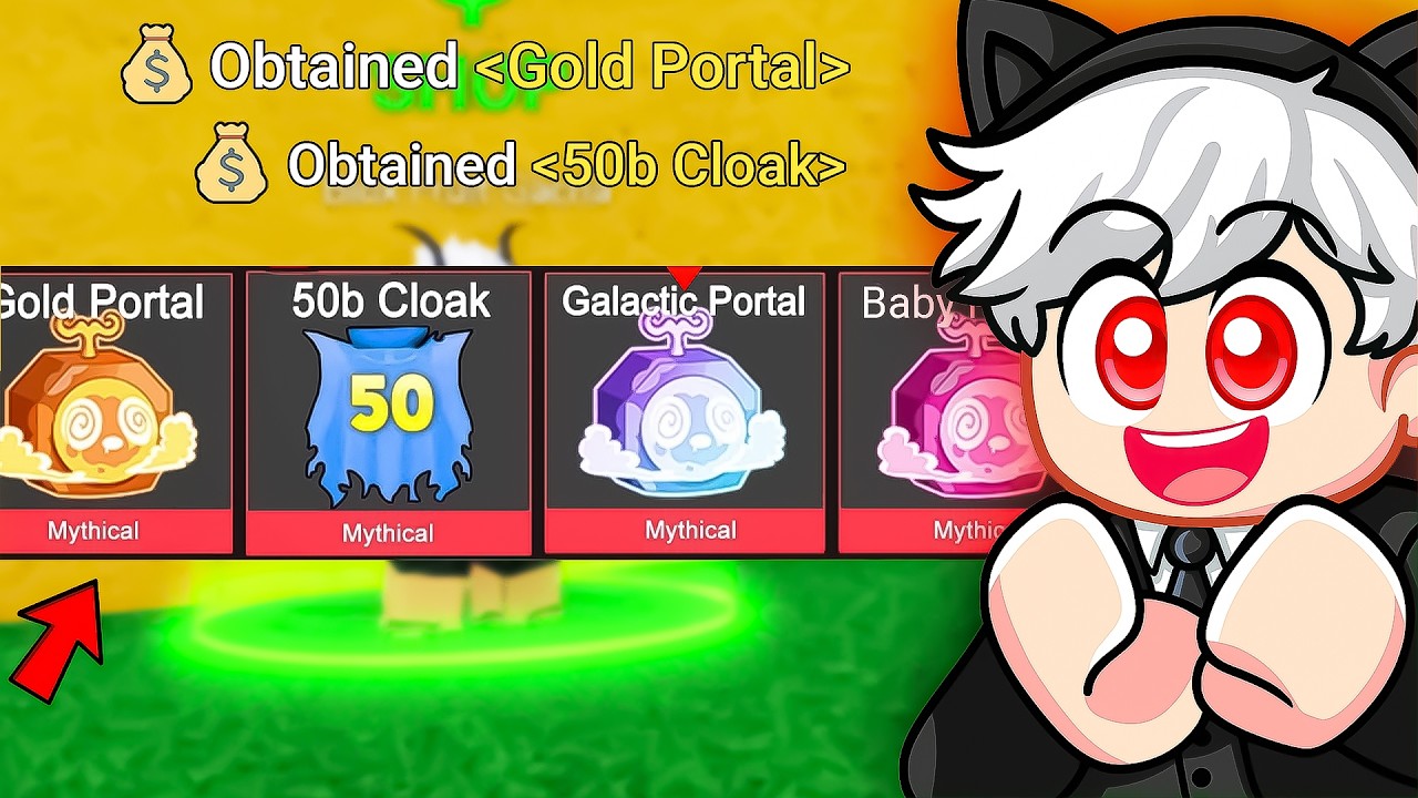 I Tried Unlocking The SECRET PORTAL Fruit Skins In Blox Fruits Roblox