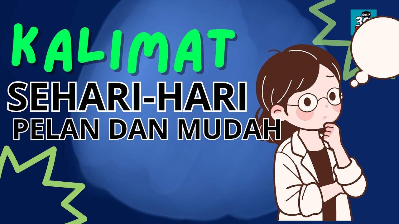 Kalimat yang sering diucapkan sehari-hari pelan dan mudah untuk pemula I eps.111