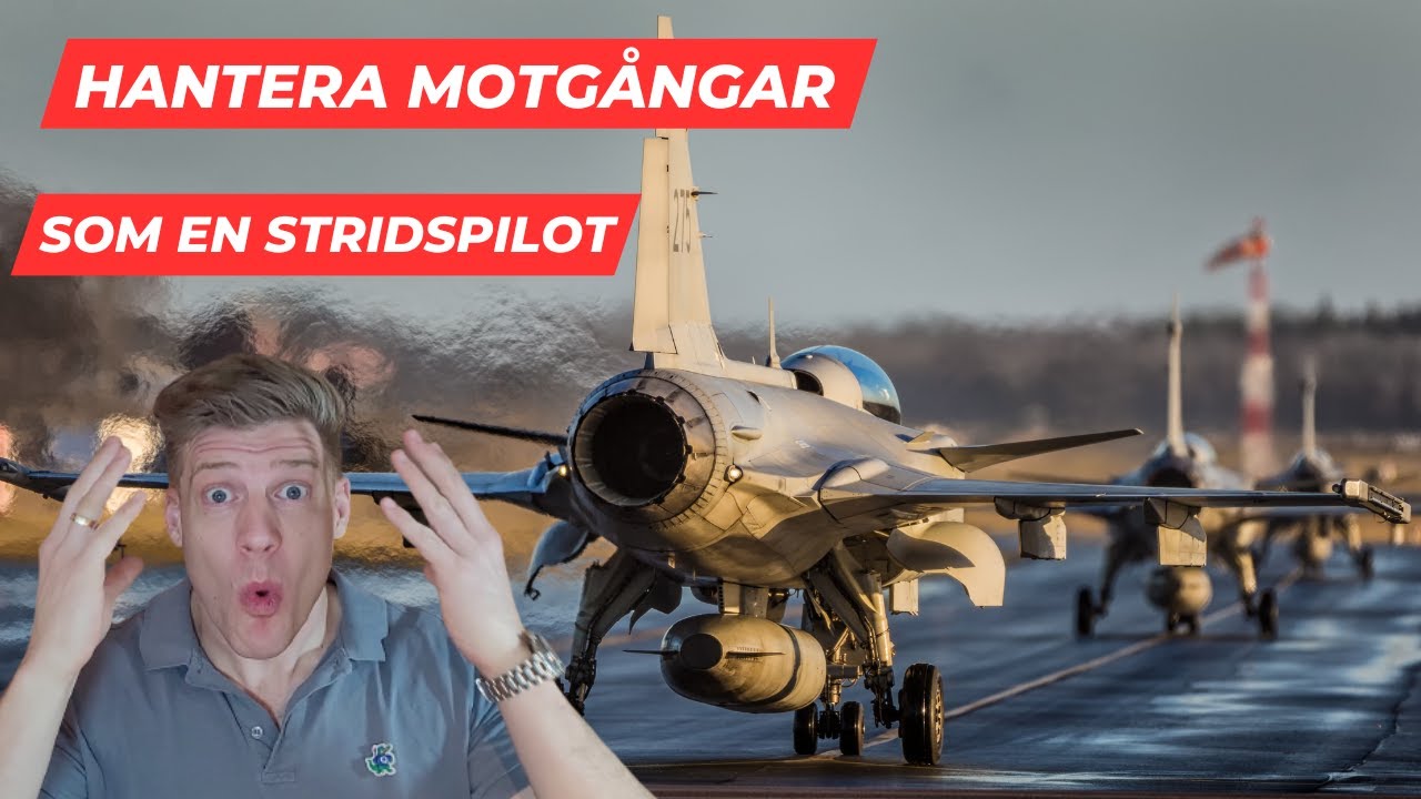 Hur stridspiloter vänder MOTgång till MEDgång!