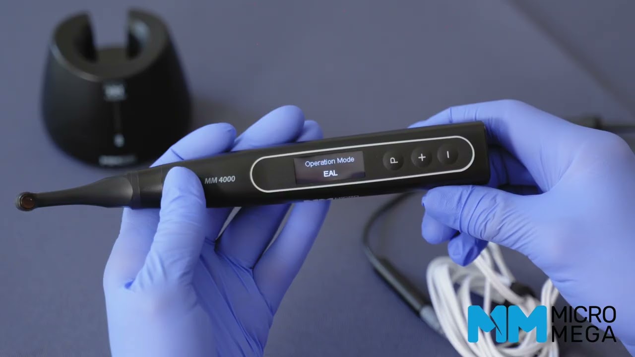 Micro Mega MM 4000 Endodontic Motor How To Use Apex Locator Alone
