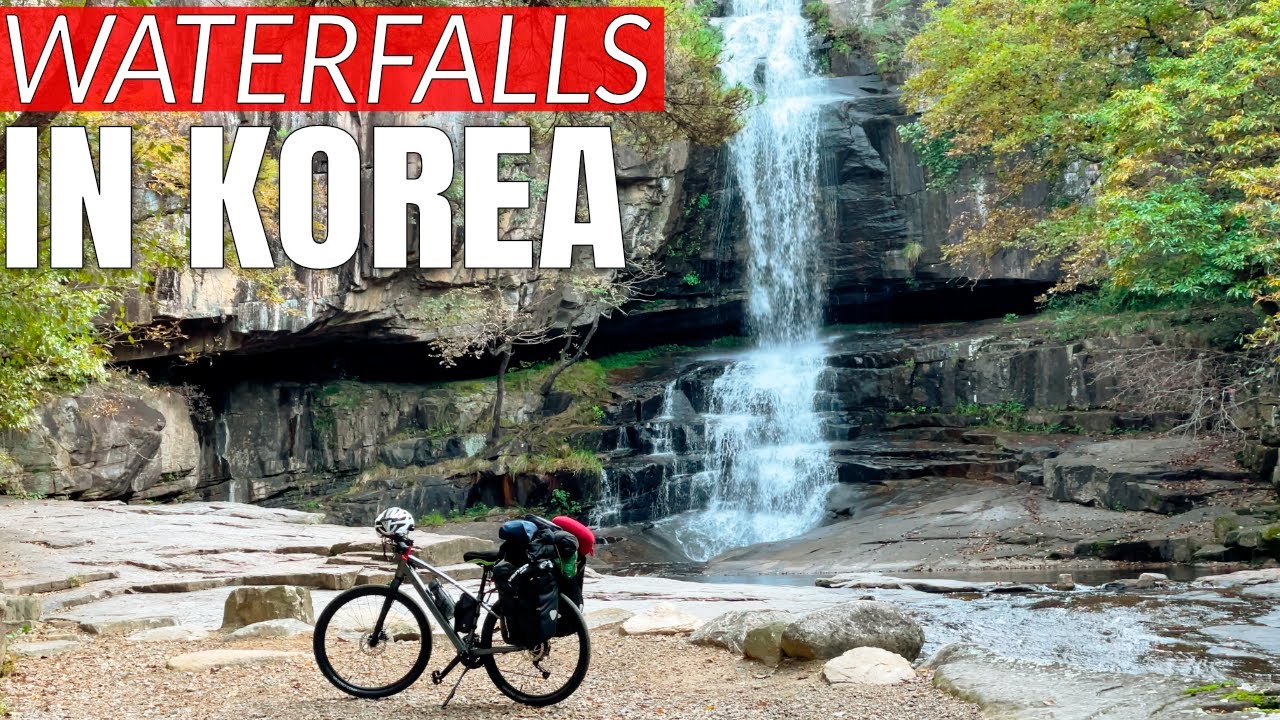 I Found ANOTHER WATERFALL - Cycling Korea Four Rivers Day 10