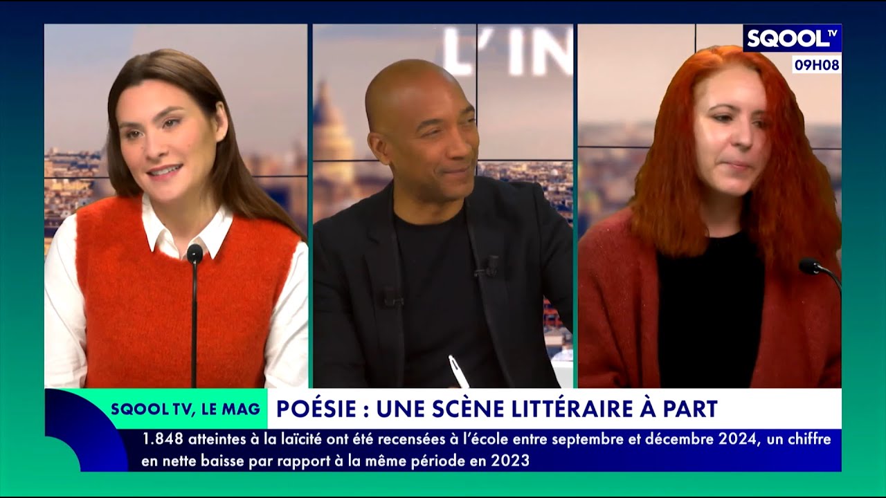 Le Mag (19/02/2025) - Printemps des poètes : quand la poésie séduit les jeunes