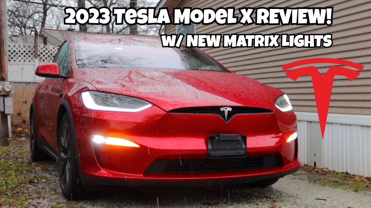 2023 Tesla Model X REVIEW - New Matrix Lights, Amazing Build Quality!