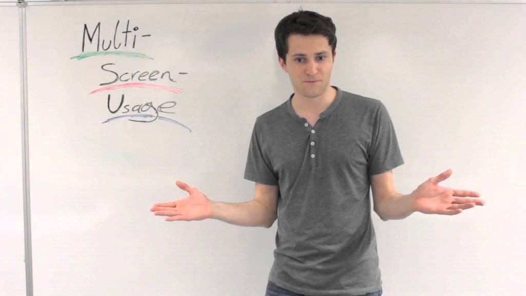 Multi-Screen-Usage Presentation