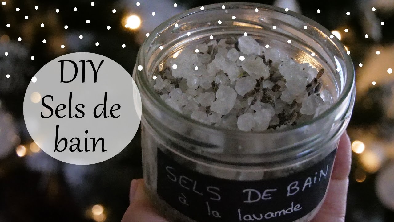 Cadeaux : fabriquer ses sels de bains 🎁