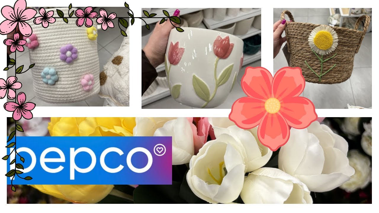 🛍️PEPCO💛 Przegląd półek i nowości 🌸kwiaty kwiatki i kwiatuszki 🌺💐🪴
