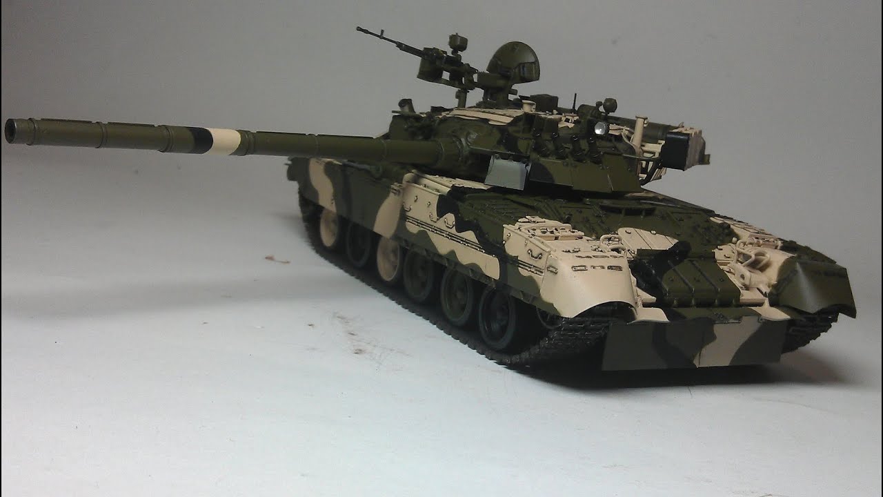 T-80У (Xact Scale Models,1/35) Сборка,покраска модели