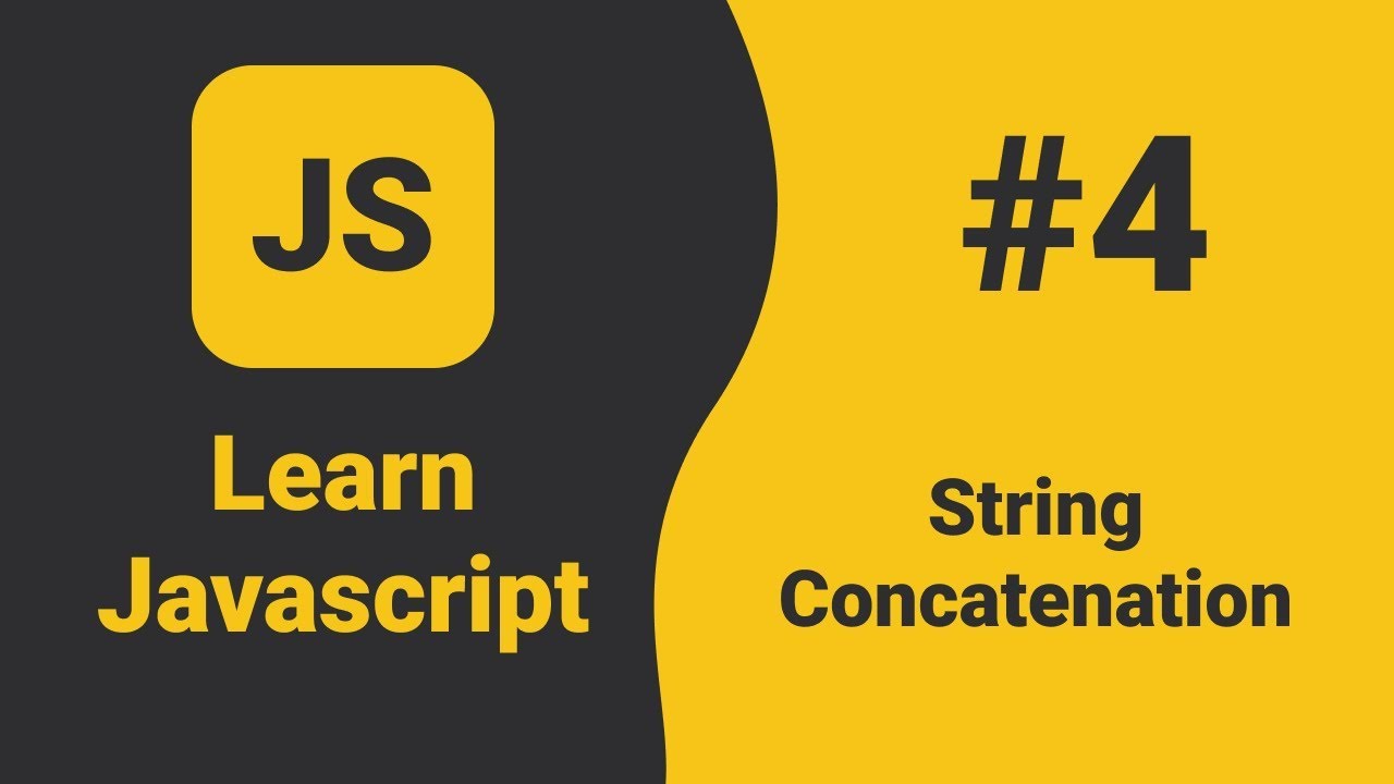 Конкатенация строк в Javascript | Учебник по Javascript для начинающих | Учебник по ES6