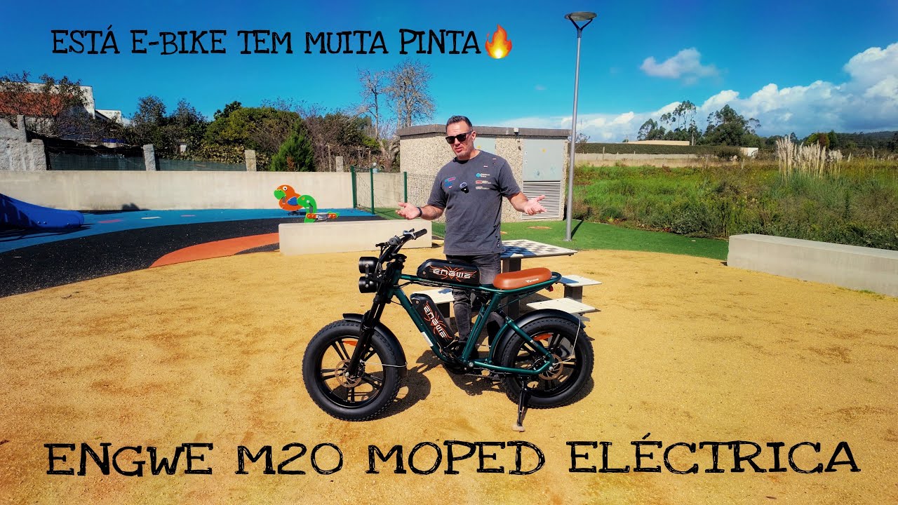 ENGWE M20 E BIKE (MOPED) COM MELHOR PREÇO MERCADO COM  2 BATERIAS ⚡️