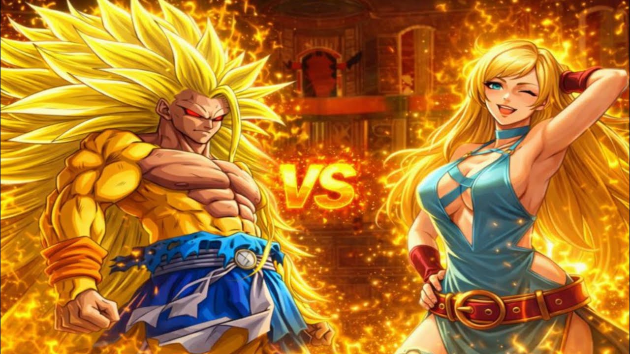 [KOF vs DBZ] Goku SSJ 100 vs Jenet YS