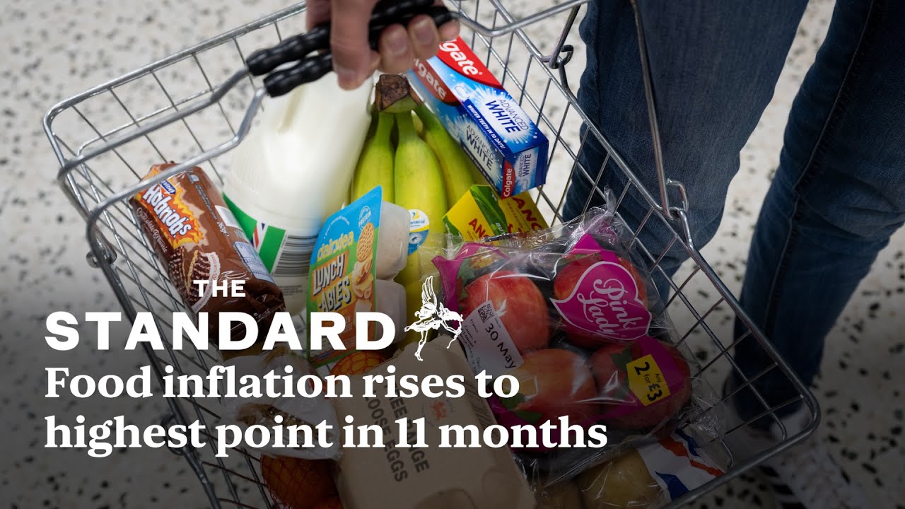 Food inflation rises to highest point in 11 months