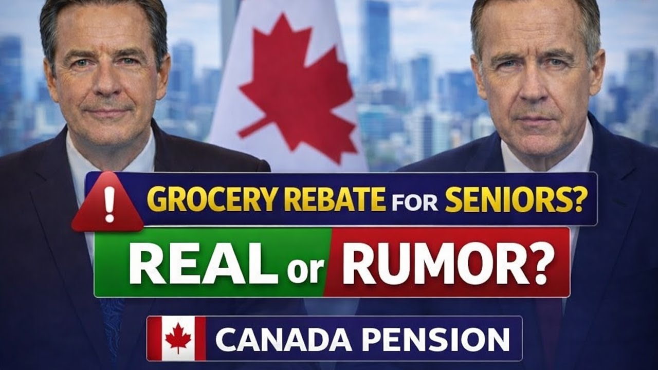 Grocery Rebate 2026 for Canadian Seniors Official Update or Rumor  Here's What's Real