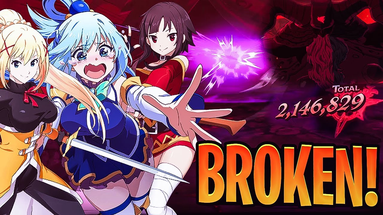 Konosuba Collaboration: Готовый Король Демонов! 200% урона от демонов! | Seven Deadly Sins: Grand...