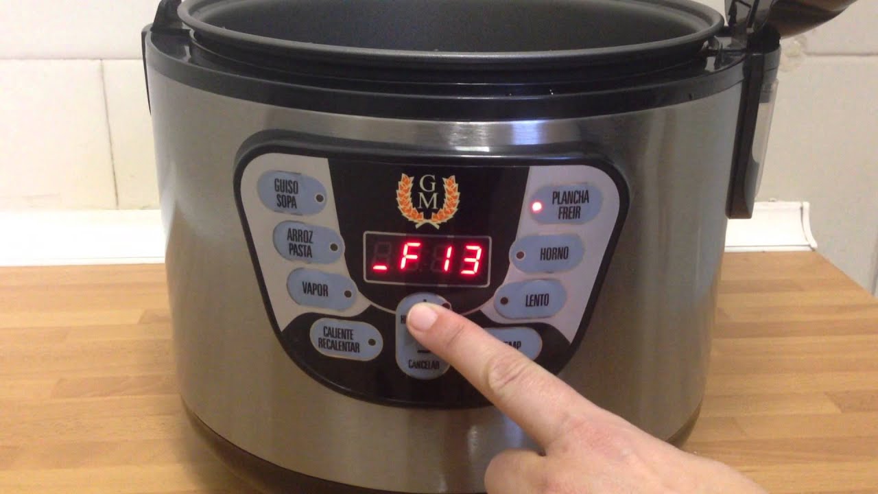 Programe su men&uacute; fre&iacute;r en su robot de cocina Alfa GM