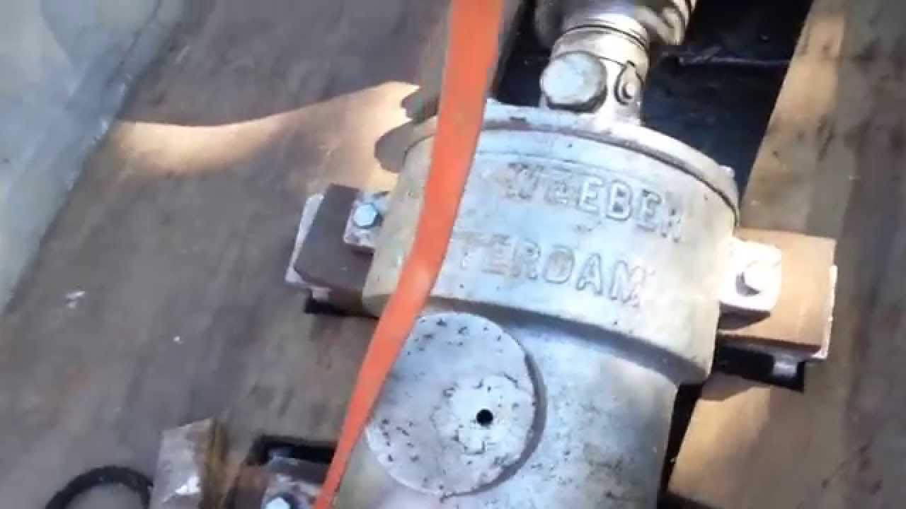 HATZ DIESEL SINGLE CYLINDER E80FG IN ALU BOAT