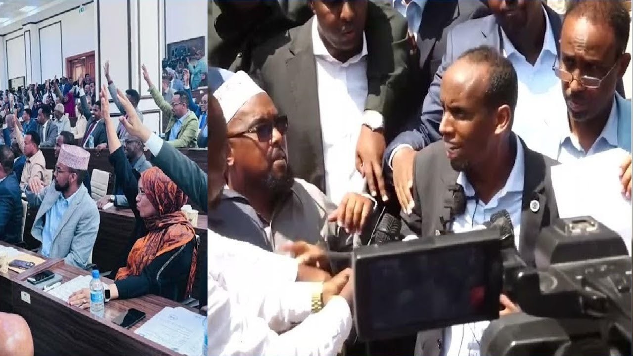 DEG DEG Buuq iyo Dagaal Baarlamaanka Xildhibaanada Mucaaradka Oo Wacad Kumaray inay