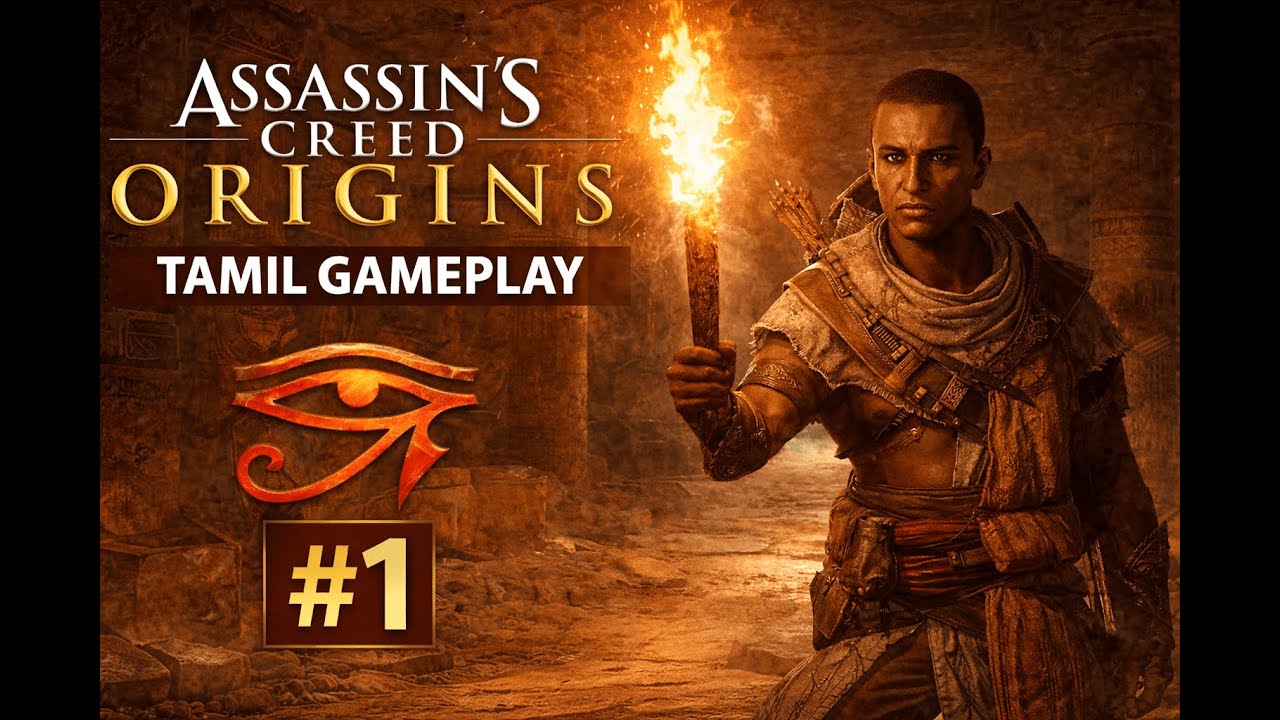 Exploring Egypt | Assassin’s Creed Origins | Tamil Gameplay | MokkaWithGamer