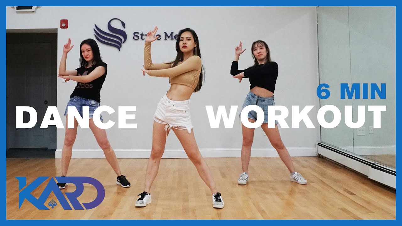 [HD] KARD - OH NANA, GUNSHOT | 6 Min K-Pop Dance Workout (Beg Level) Cardio Training at Home