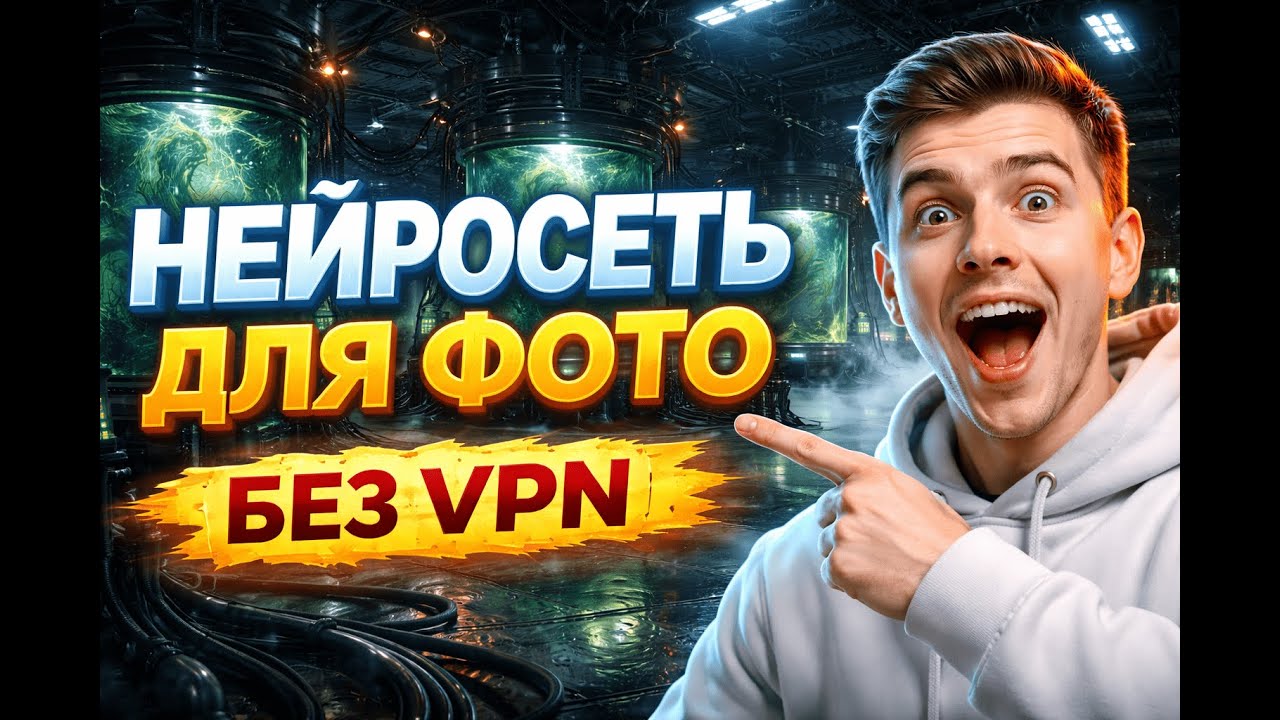 Нейросеть для фото на русском языке без VPN