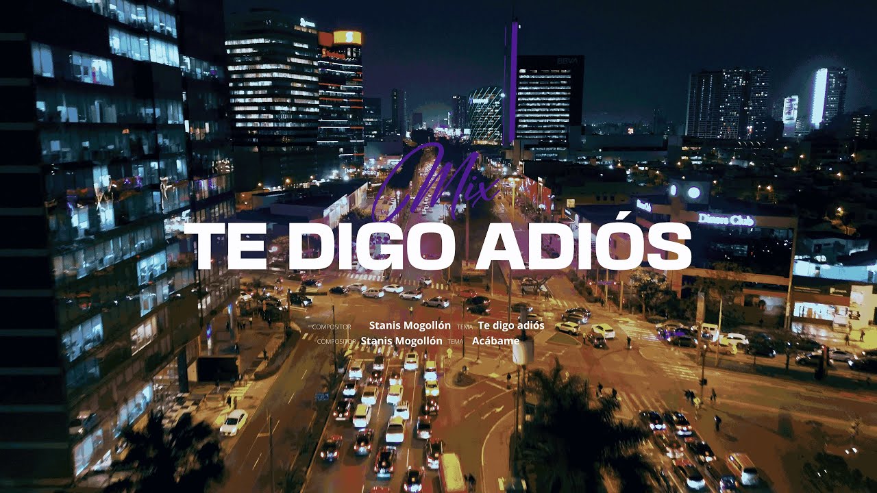 Mix Te digo adiós - Las Estrellas de la Cumbia En Vivo