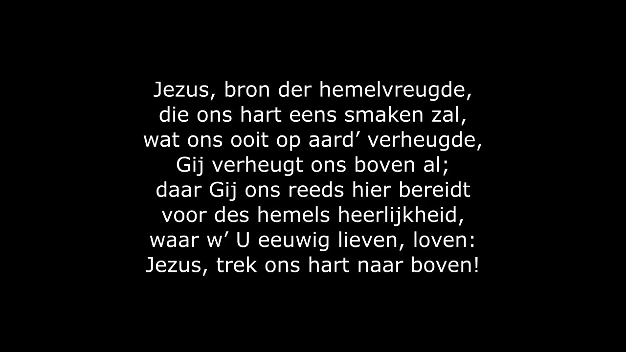 ’t Oog omhoog, het hart naar boven
