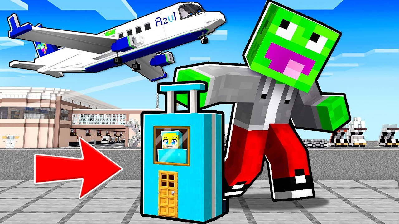 OLEK i LEON SCHOWALI SIĘ w MOJEJ WALIZCE w Minecraft!