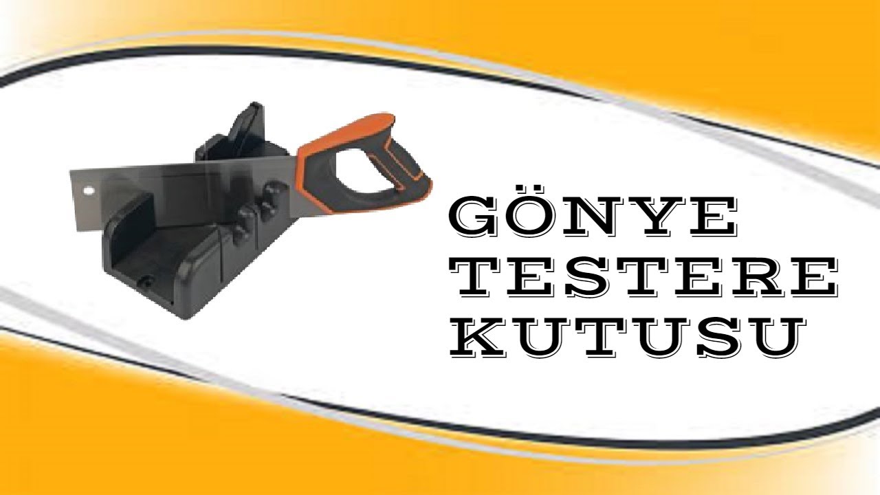 Gönye Testere Kutusu ile Açılı Kesim//✔💯Miter Saw Box