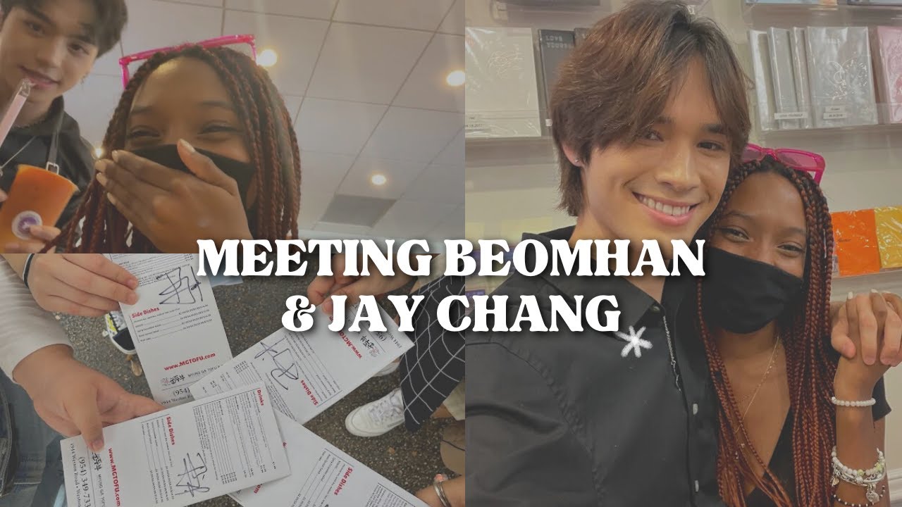 vlog: meeting beomhan & jay !!