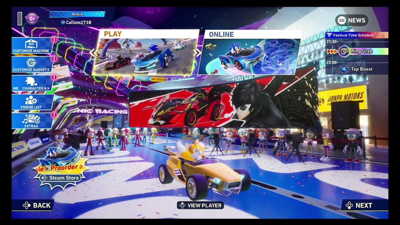 more sonic racing crossworlds open network test