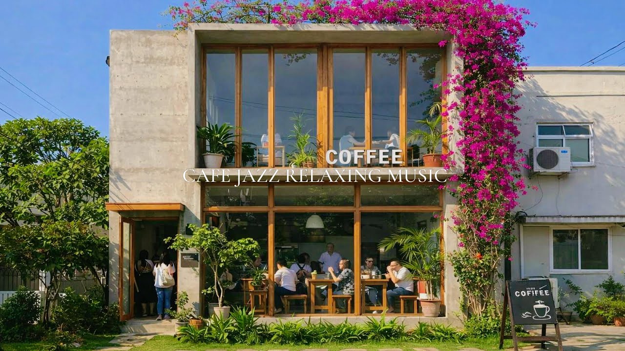 Warm Cafe Jazz & Chill ☕ Cozy Cafe Afternoon 🎶 Soft Music for Coffee Time ☕ Deep Sleep & Calm Heart