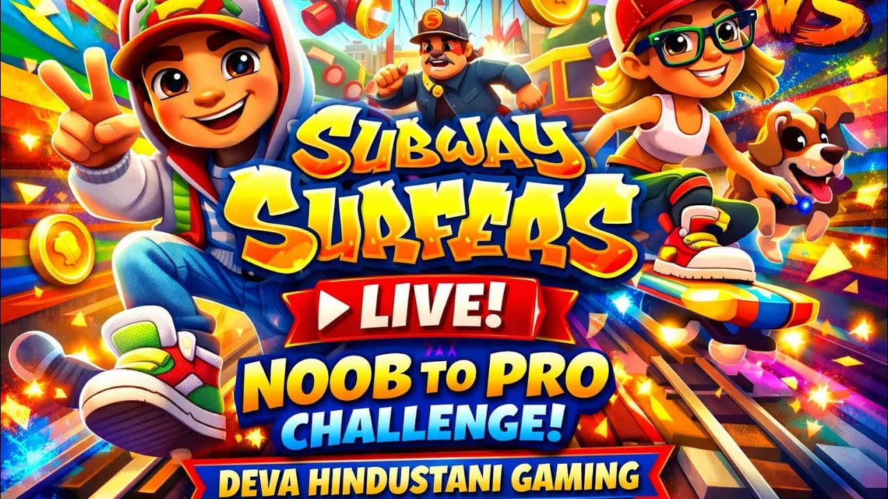 Subway Surfers Noob To Pro Challenge 😱 | Zero Se Pro Ban Gaya 🔥 | Deva Hindustani Gaming