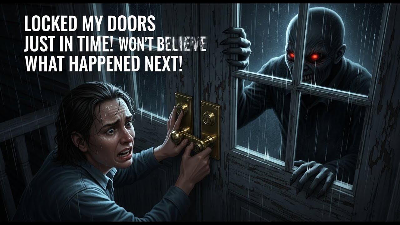 Locked My Doors Just in Time || You Won't Believe What Happened Next || Door Horor