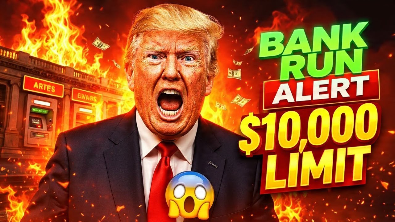 BANK RUN IMMINENT: The $10,000 Withdrawal Limit Is Coming. (Get Ready)
