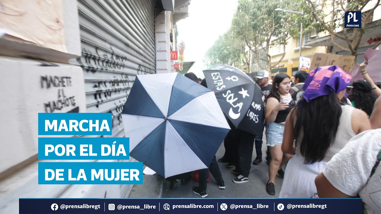 Día Internacional de la Mujer: marcha se realizó en calles del Centro Histórico este 8 de marzo