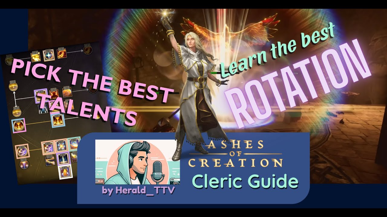 Ashes of Creation Cleric Beginner Guide