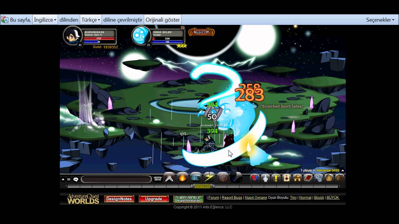 aqw mana golem QUEST   :D