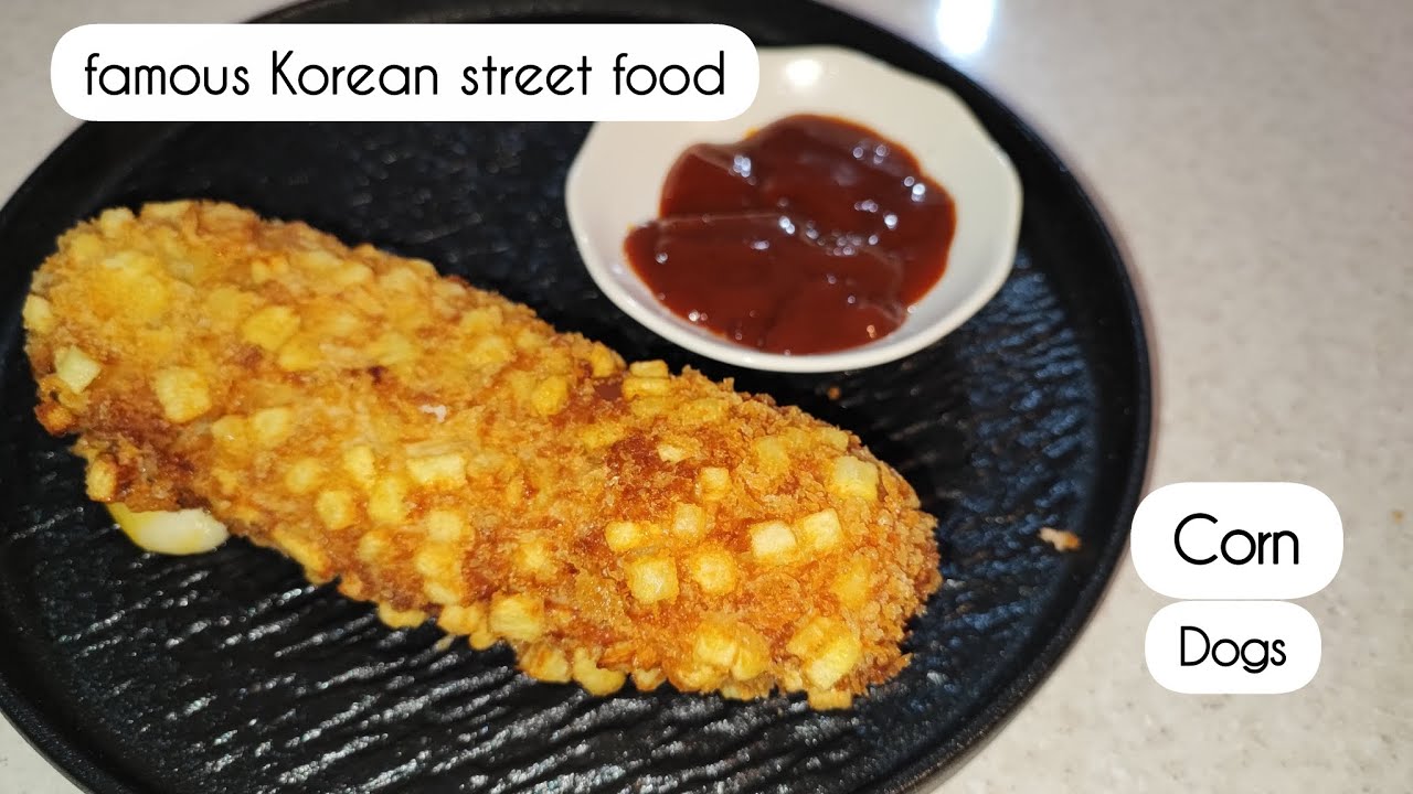 Famous Korean Cheese Corn Dog Recipe : Myungrang Hot Dog Recipe : Korean Street Food #korean