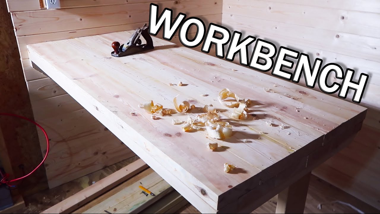 Tall Workbench Build for the New Shed