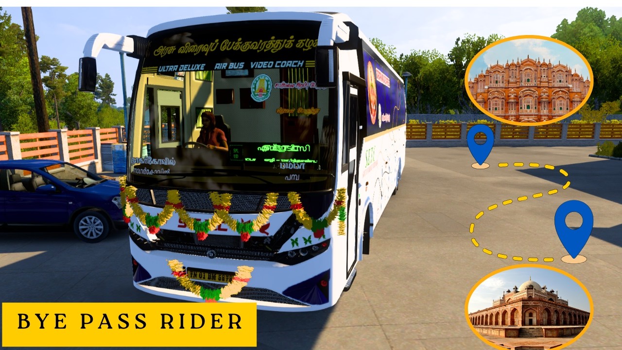 ETS 2 TAMIL LIVE அரசு விரைவுப் பேருந்து  BUS DRIVING  😎 🔥 | TAMIL GIRL GAMER