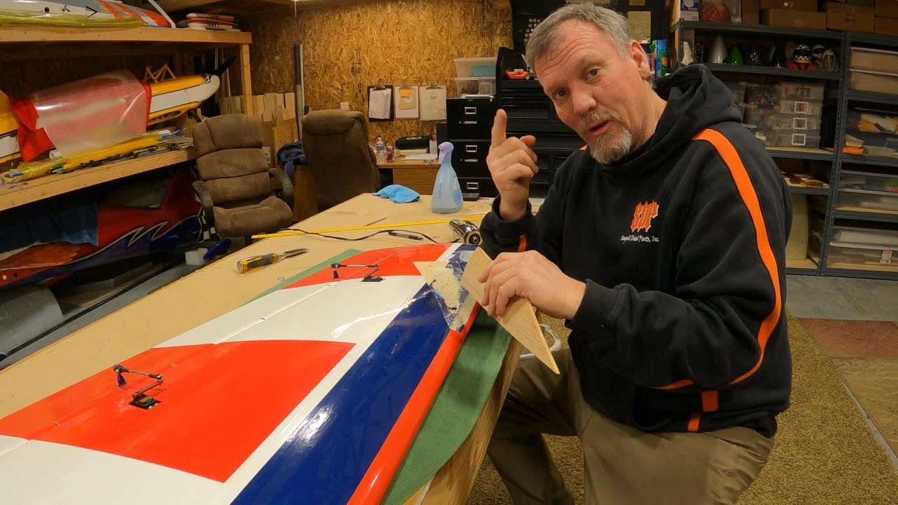 Foam wing repair