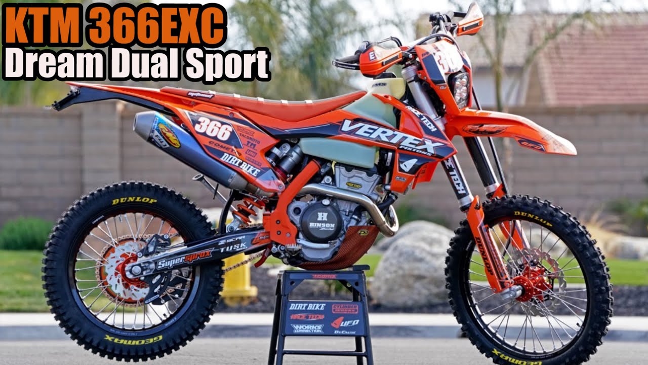 Dream Dual Sport KTM 366EXC Build