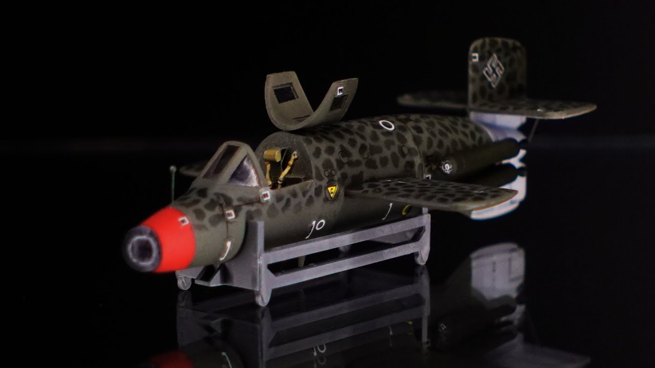 BA 349 Natter - Modelex  - 1/72  - Full Build
