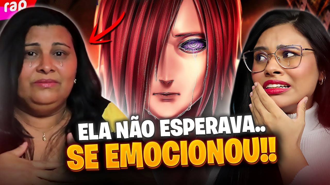M&Atilde;E EVANGELICA REAGE a Rap do Nagato (Naruto) - MINHA DOR | 7 MINUTOZ